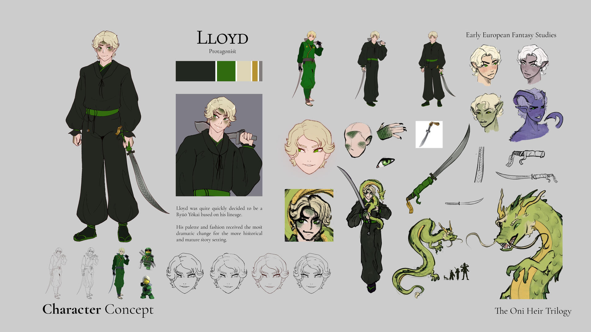 LloydใThe Oni Heir Trilogyใ