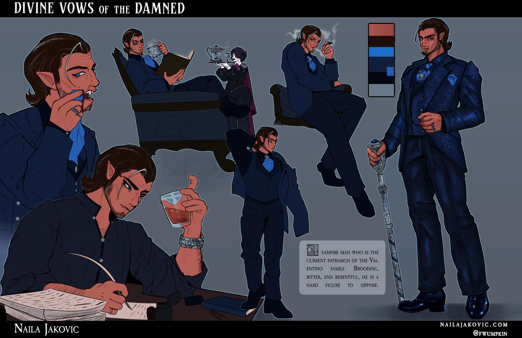 Romano ValentinoใDivine Vows of the Damnedใ