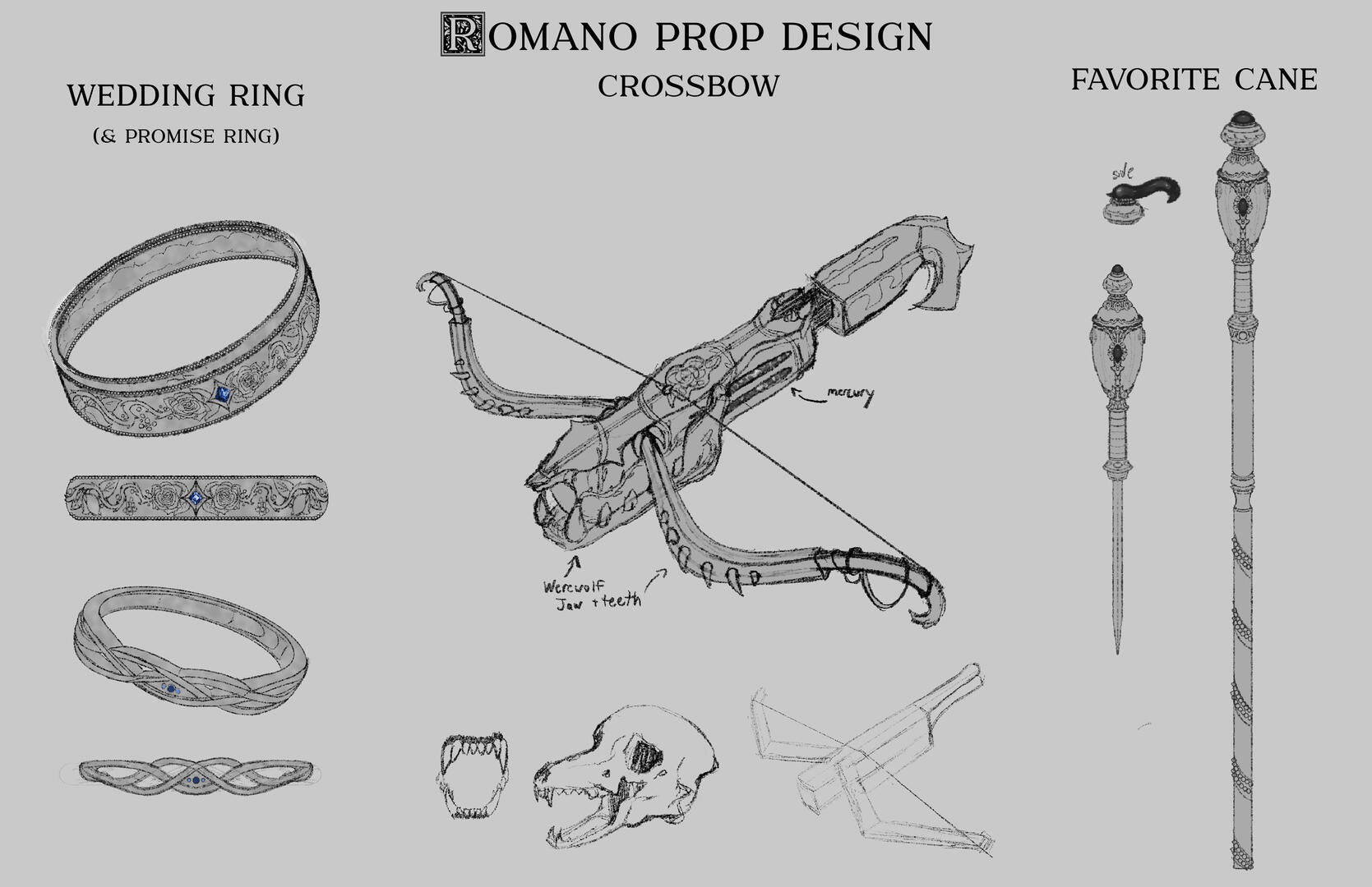 Romano Prop Design 【Divine Vows of the Damned】