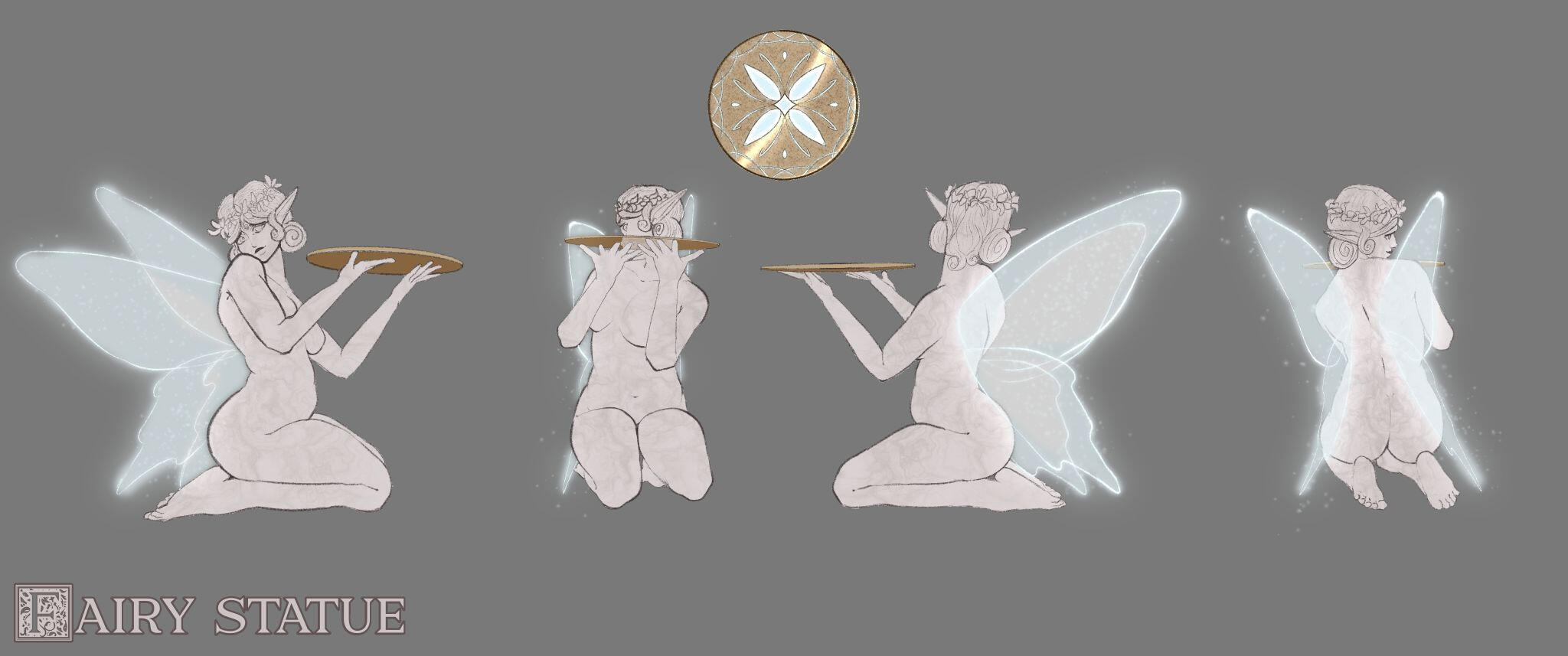 Fairy ConceptใMarble Sculpture Gardenใ