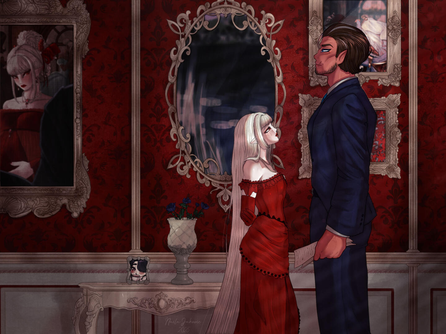 Blanche & Romano "Evening Entertainment"【Divine Vows of the Damned】