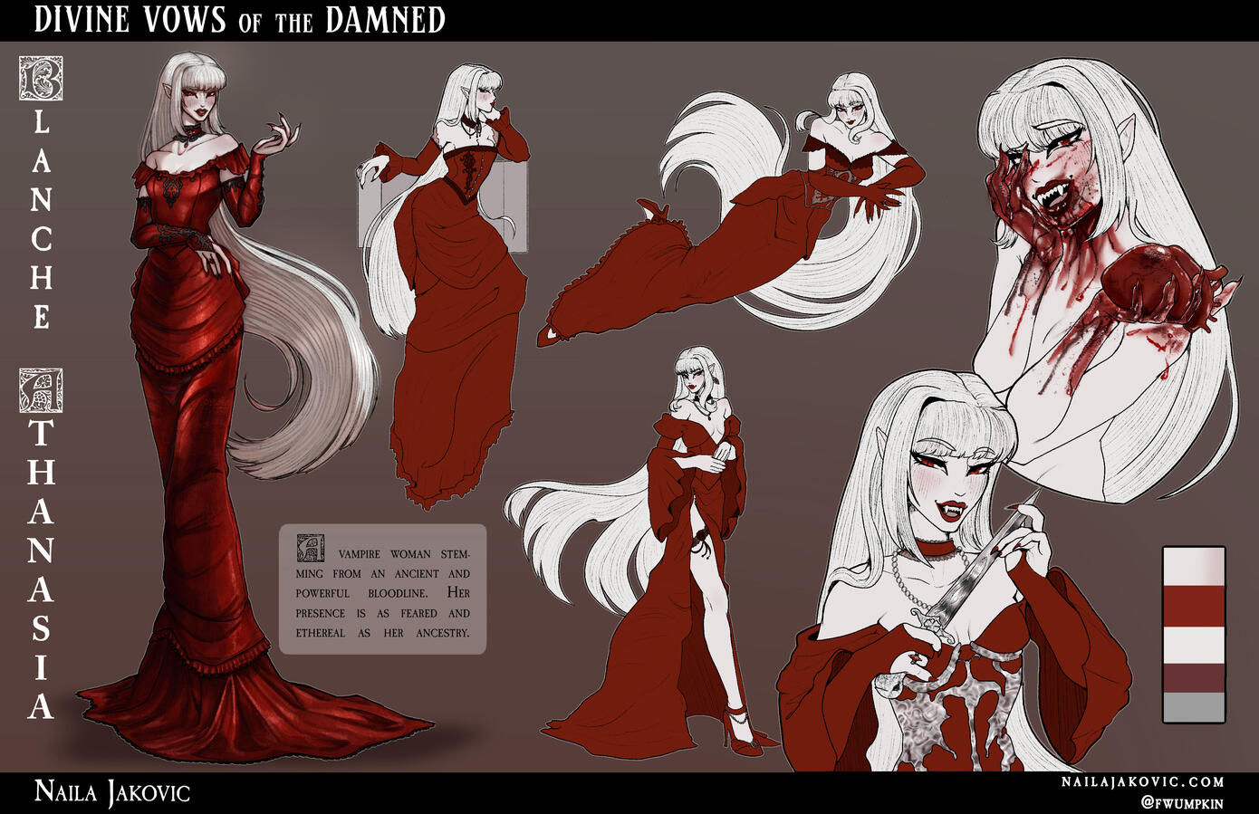 Blanche Athanasia reference sheet