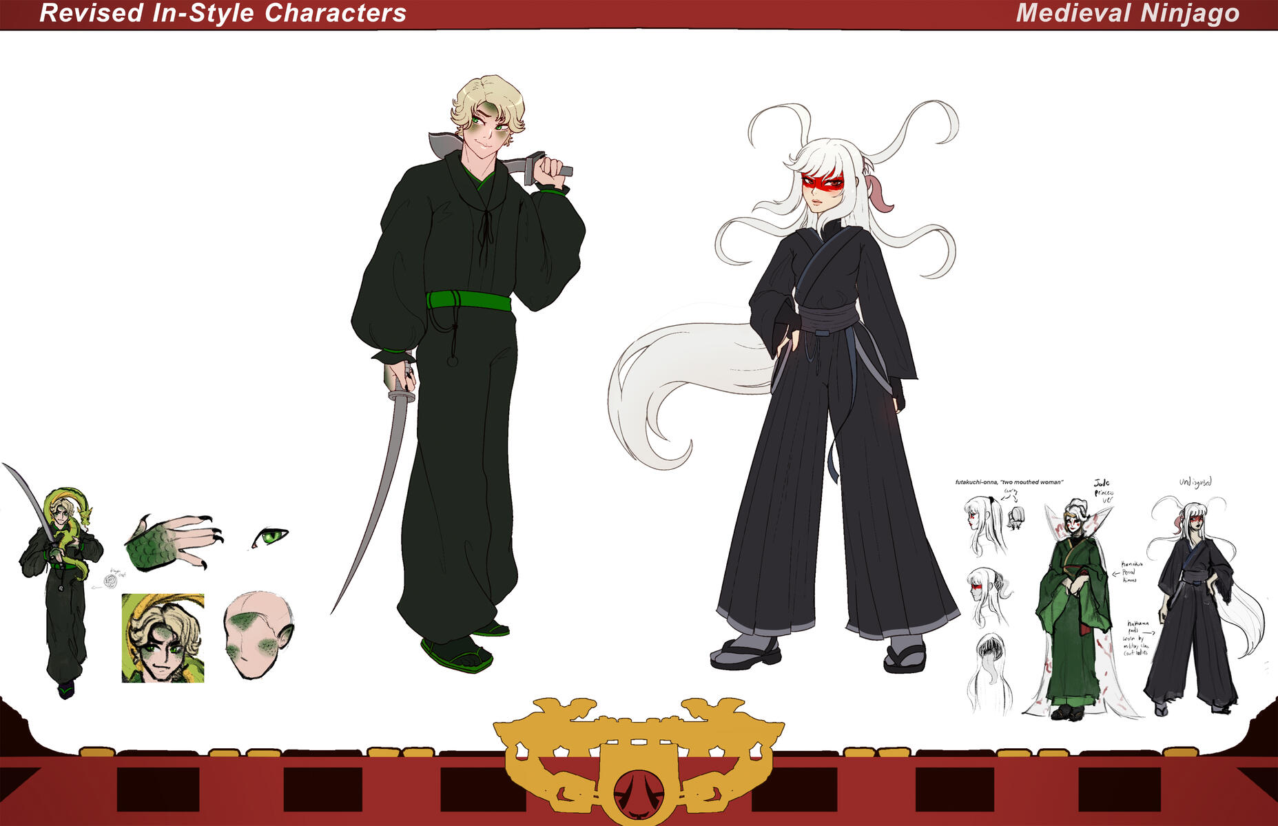 Lloyd Garmadon & Harumi